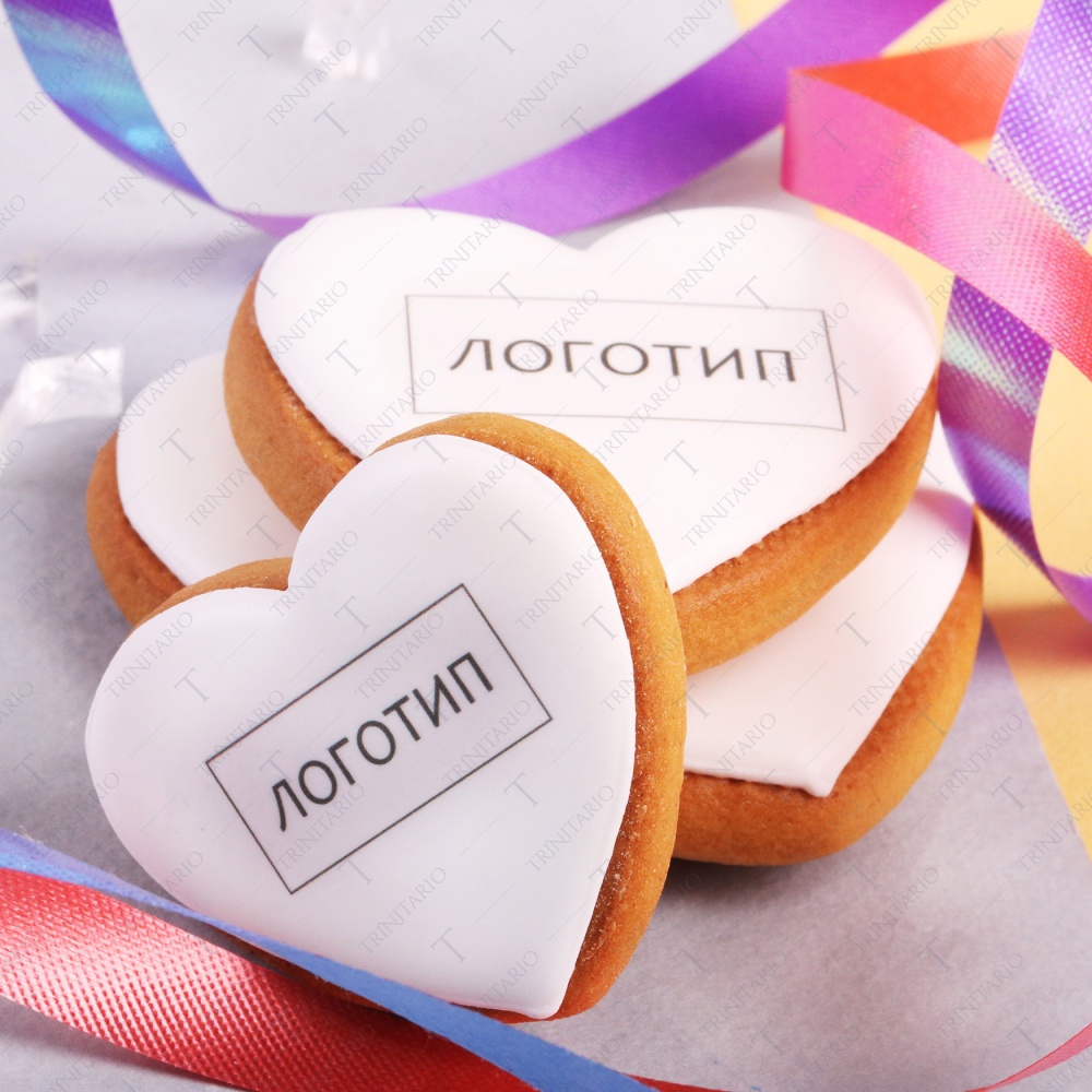Печенье с логотипом Сердечко фото 4